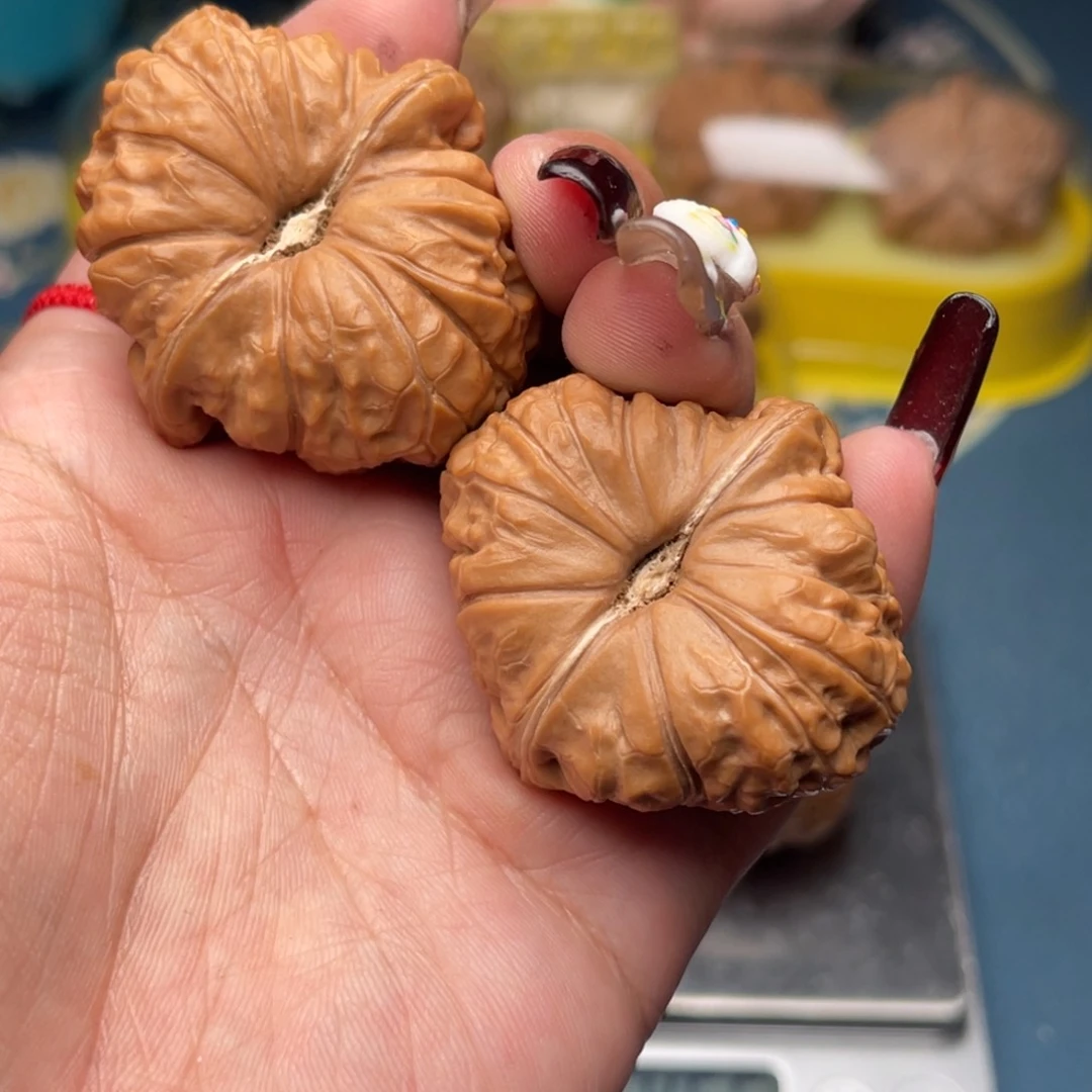 文玩核桃把件南瓜墩41