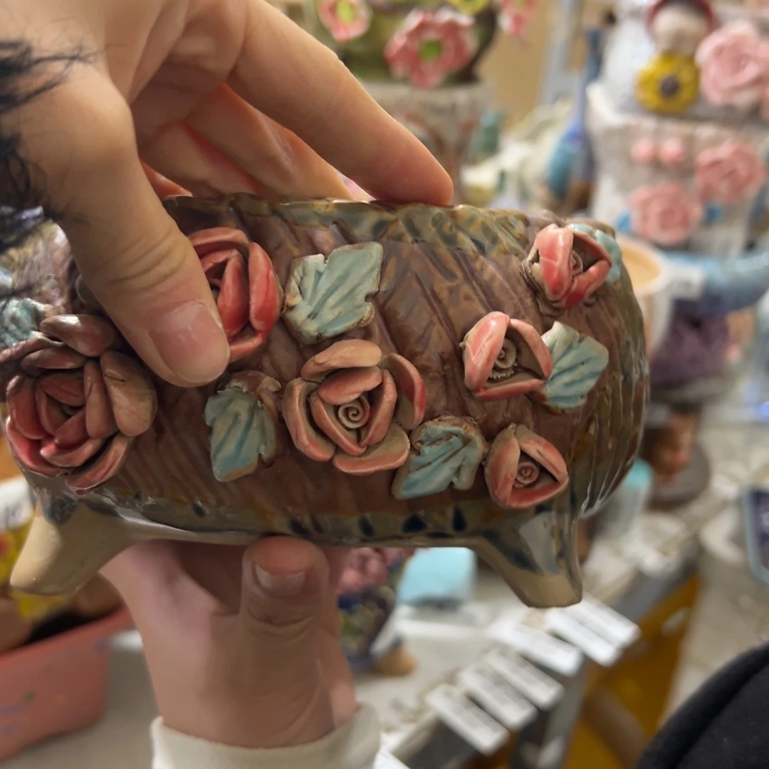 瑕疵772 满18.8爱退拉黑多肉花盆