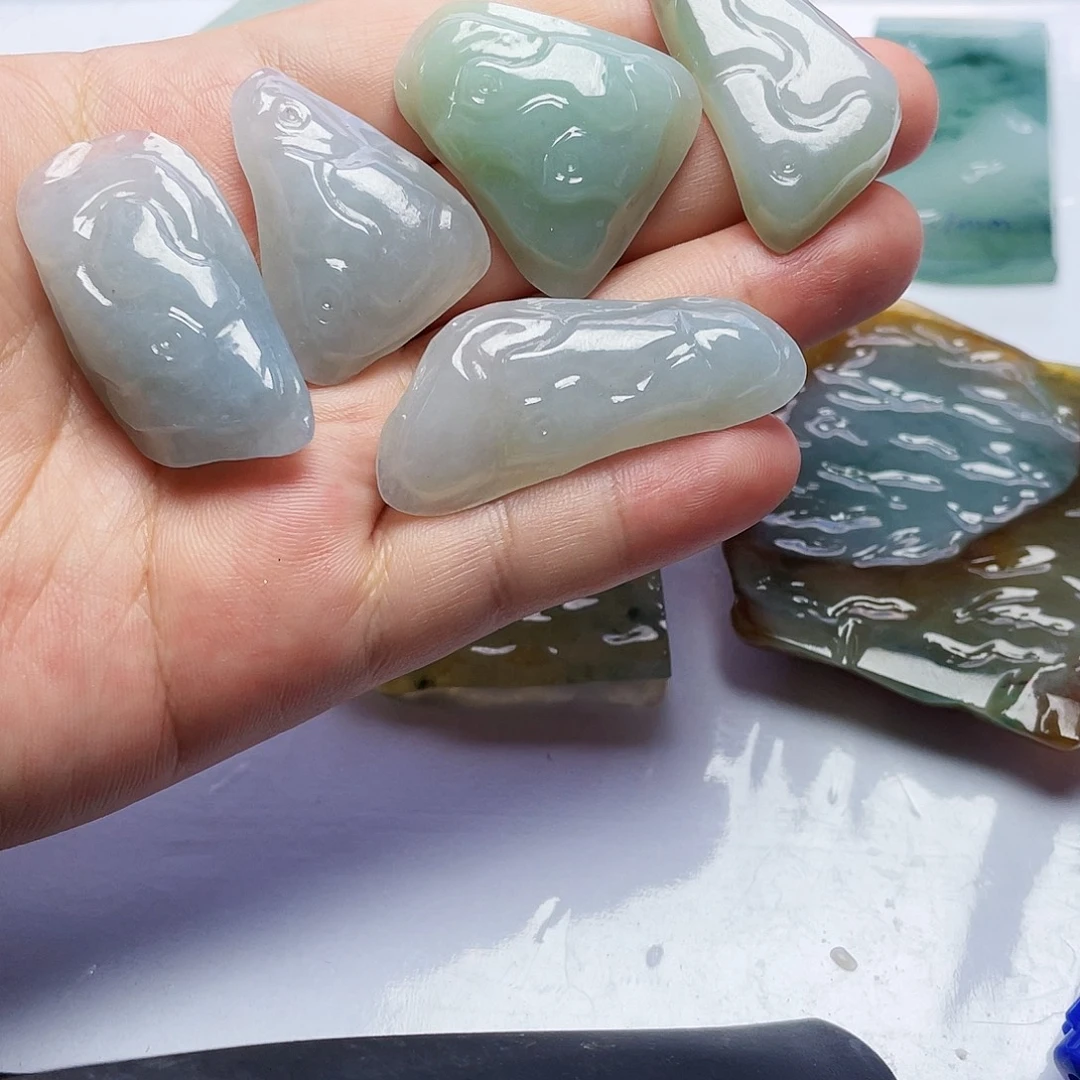 定制翡翠未镶嵌随机发