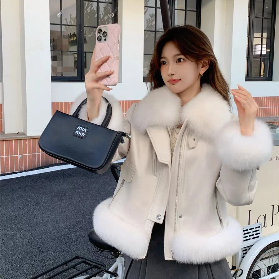 609韩系外套直播间门口