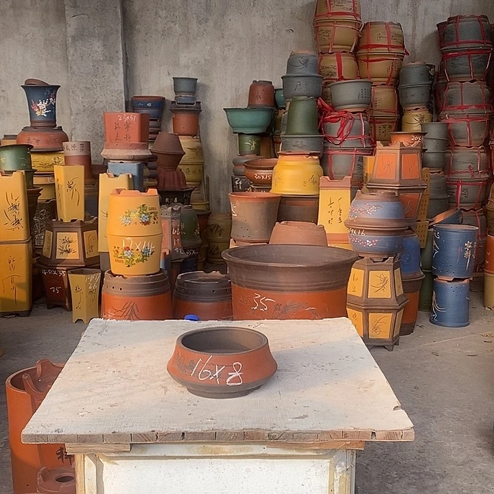 紫砂花盆紫砂花盆