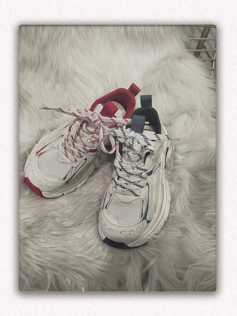 Danjun2025新款系带“脏脏老爹”鞋