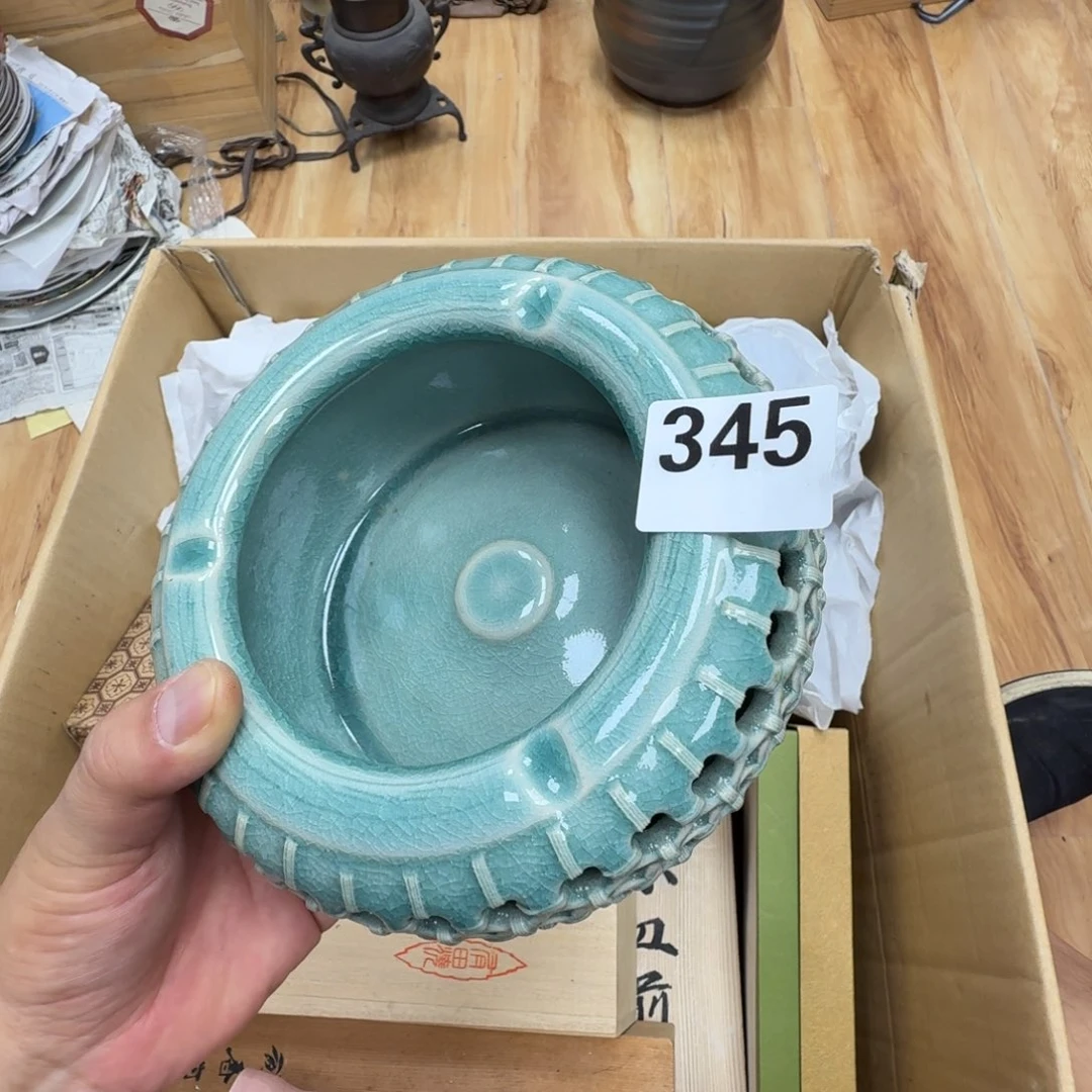 瓷片工艺品摆件瓷器摆件正能量