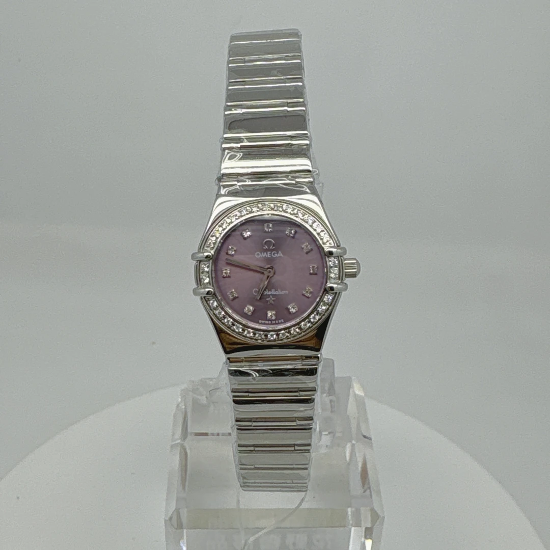 99新 Omega/欧米茄  星座石英腕表22.5mm后钻/公价86999/jm3038