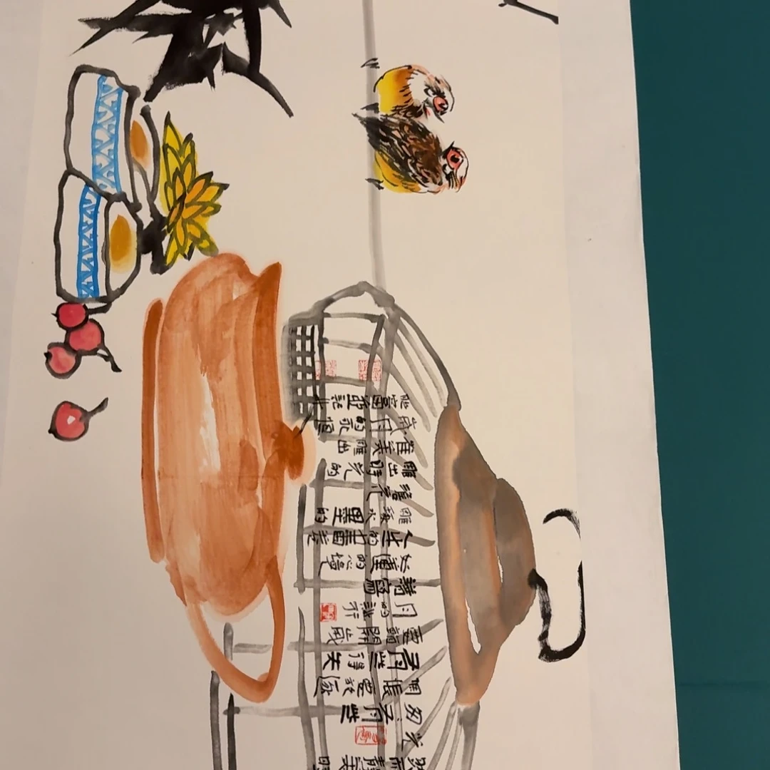 国画邹老师作品画作