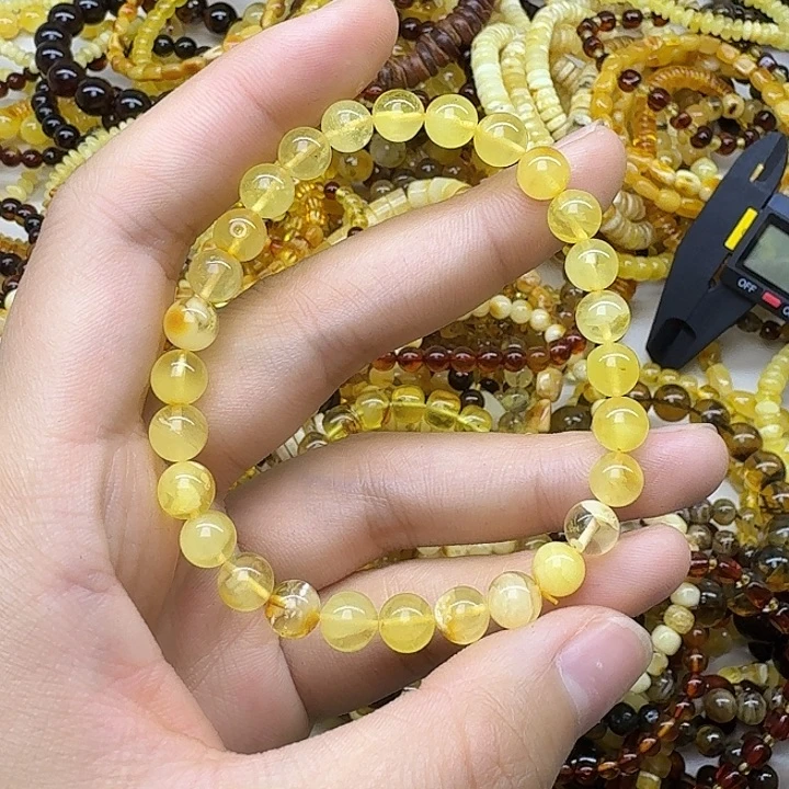 琥珀未镶嵌珠宝奇石