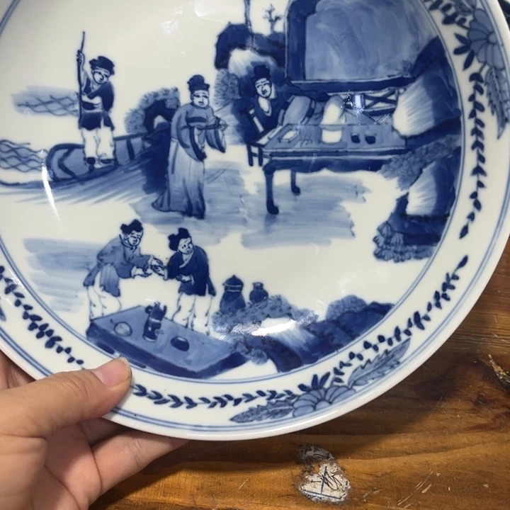 摆件蓝**云景德镇陶瓷艺术品