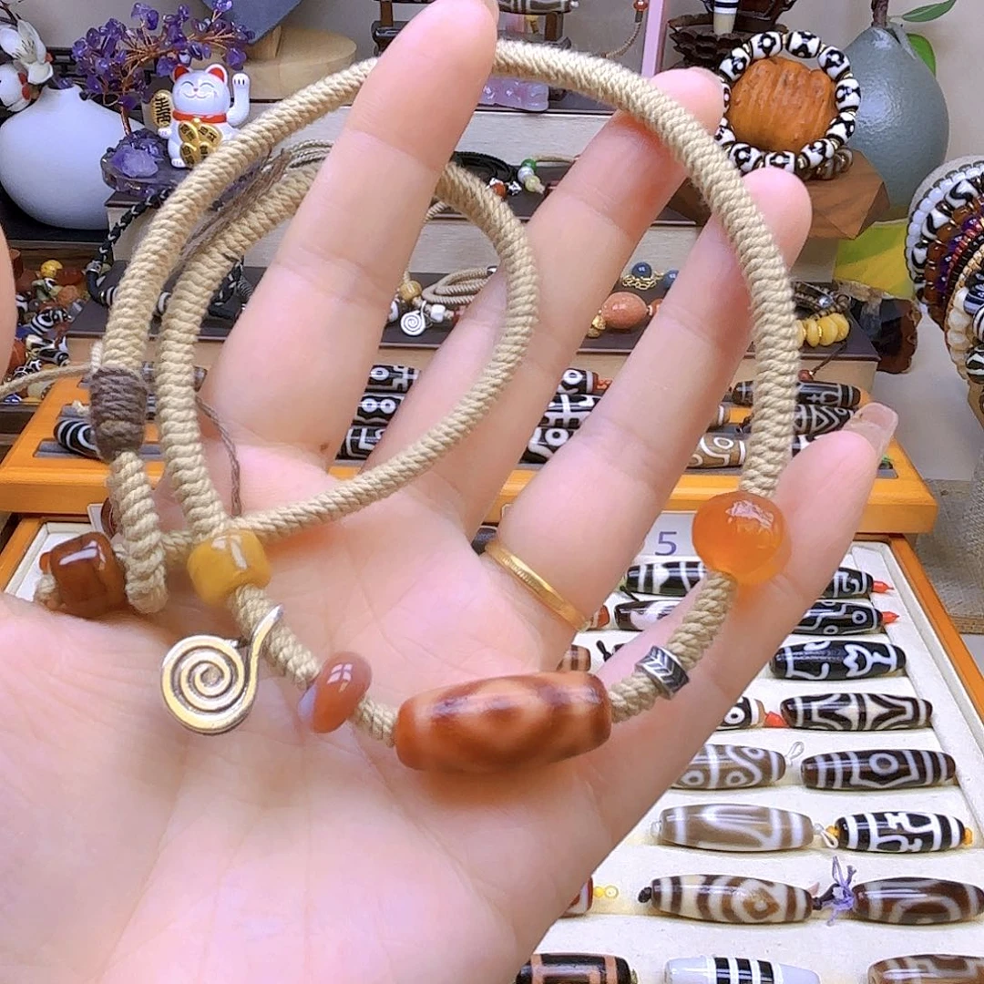 玛瑙/玉髓未镶嵌颈饰