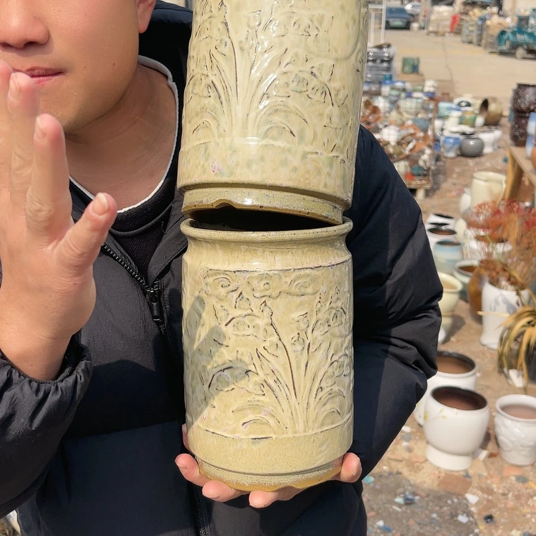 红陶洋洋花盆0221-1159