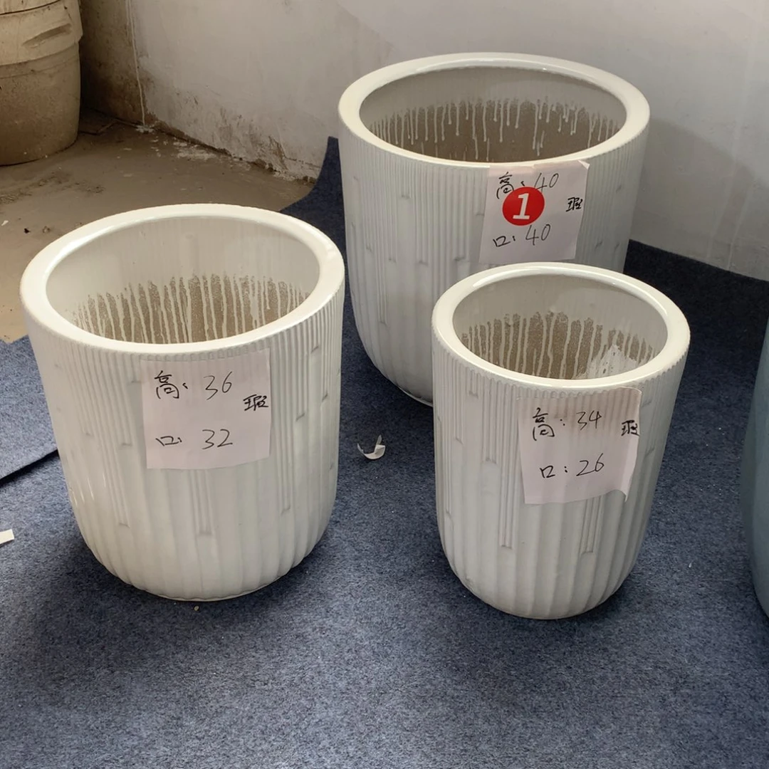 高温陶瓷花盆微瑕