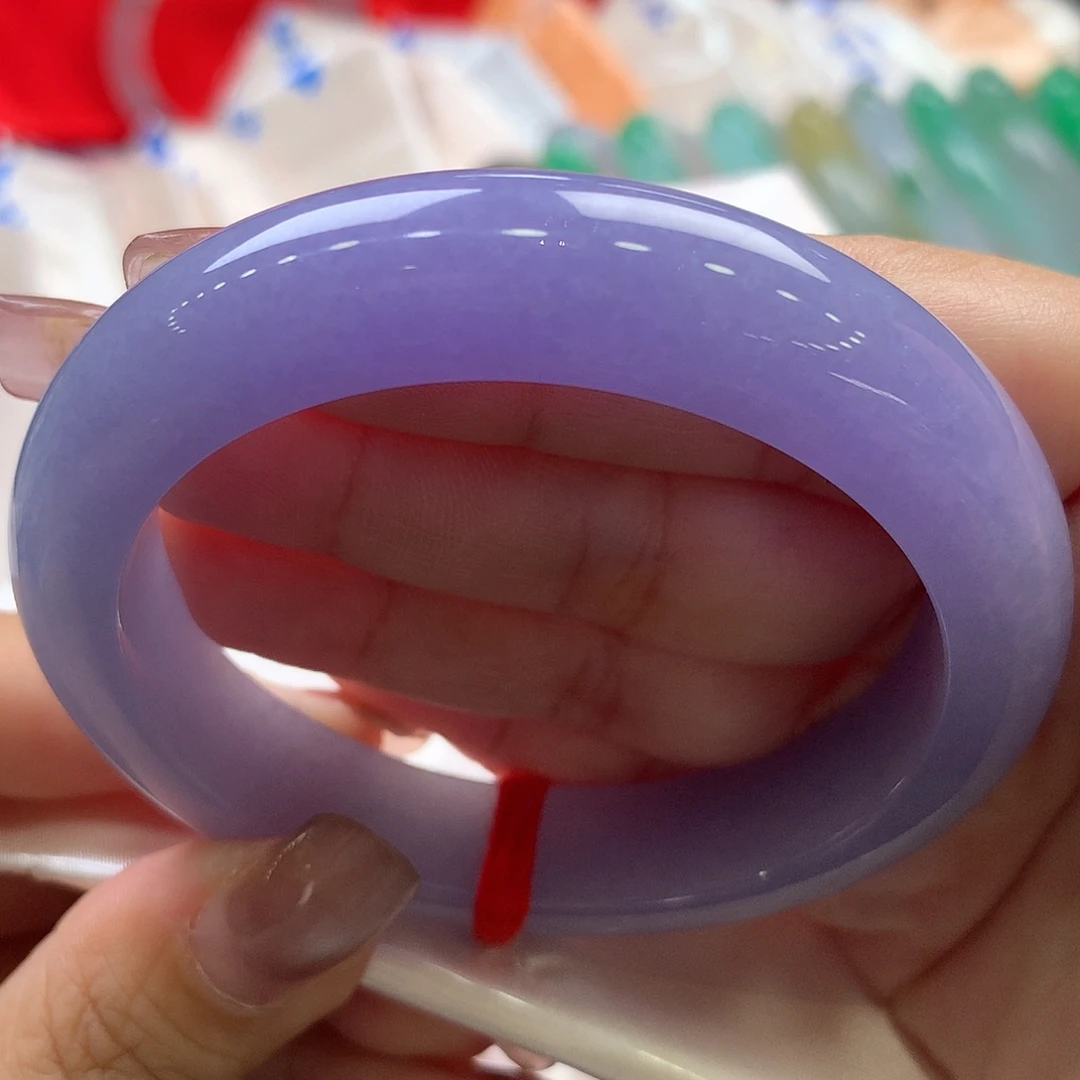 翡翠手镯未镶嵌55.6正圈