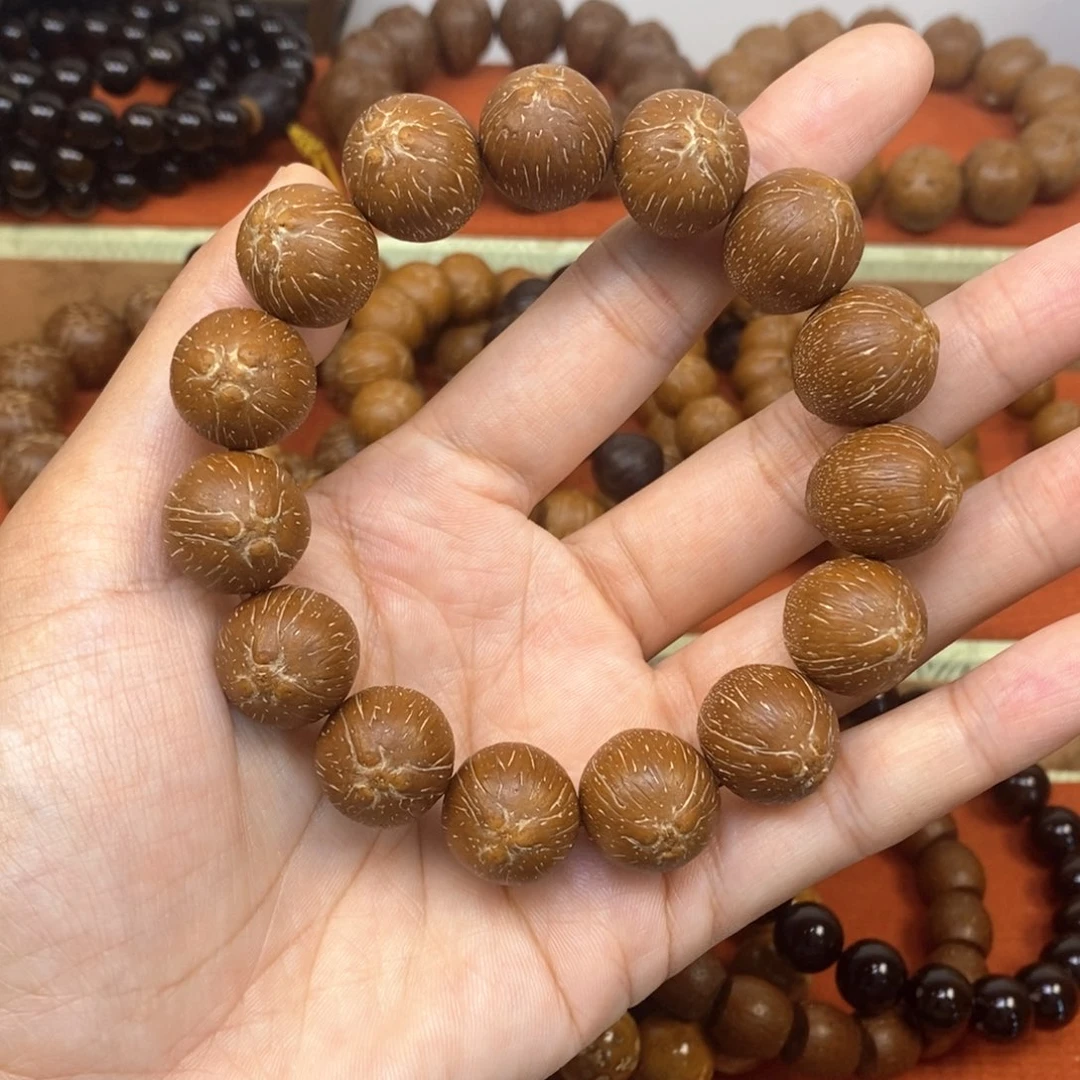 紫金鼠手串16黄皮正圆