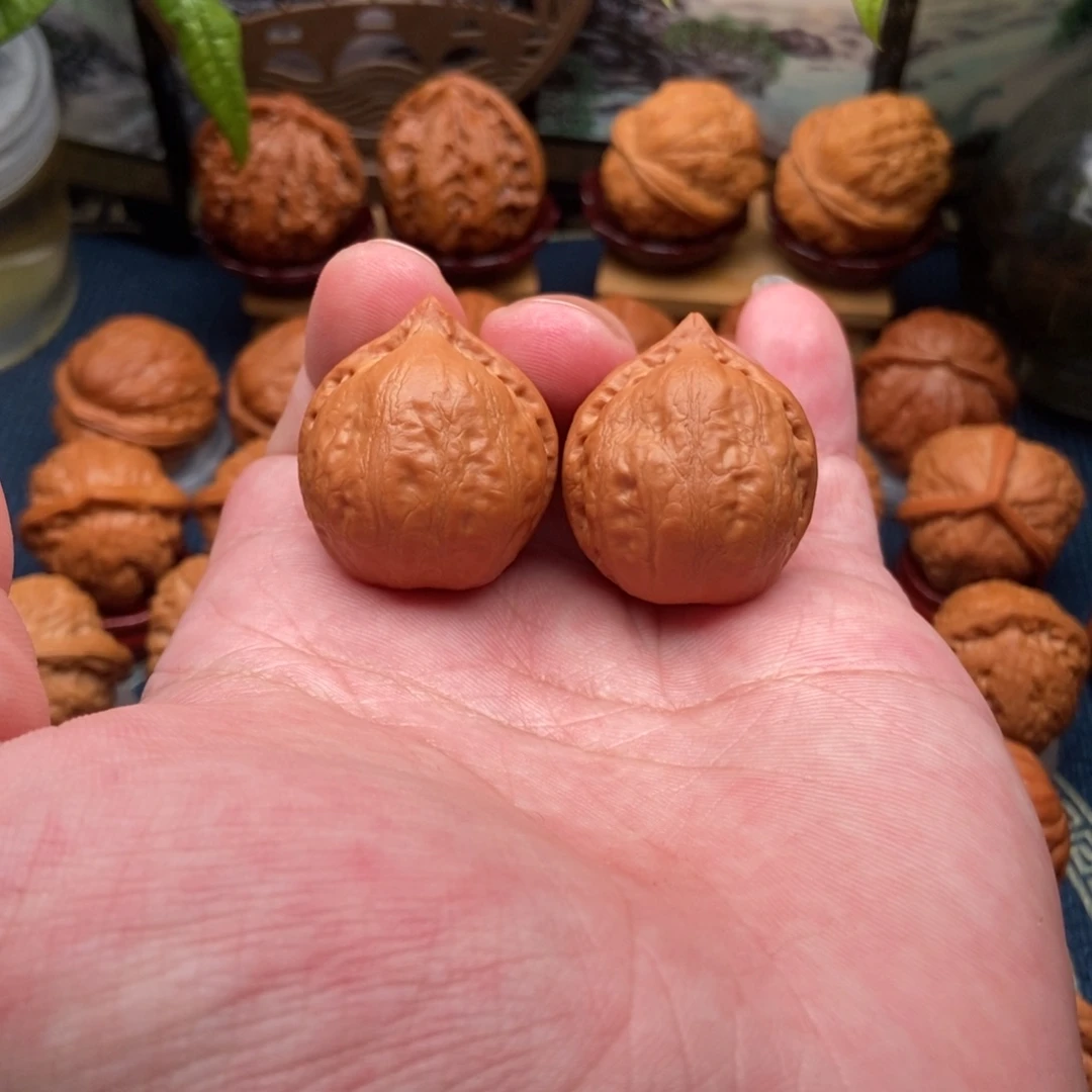 文玩核桃把件寿桃