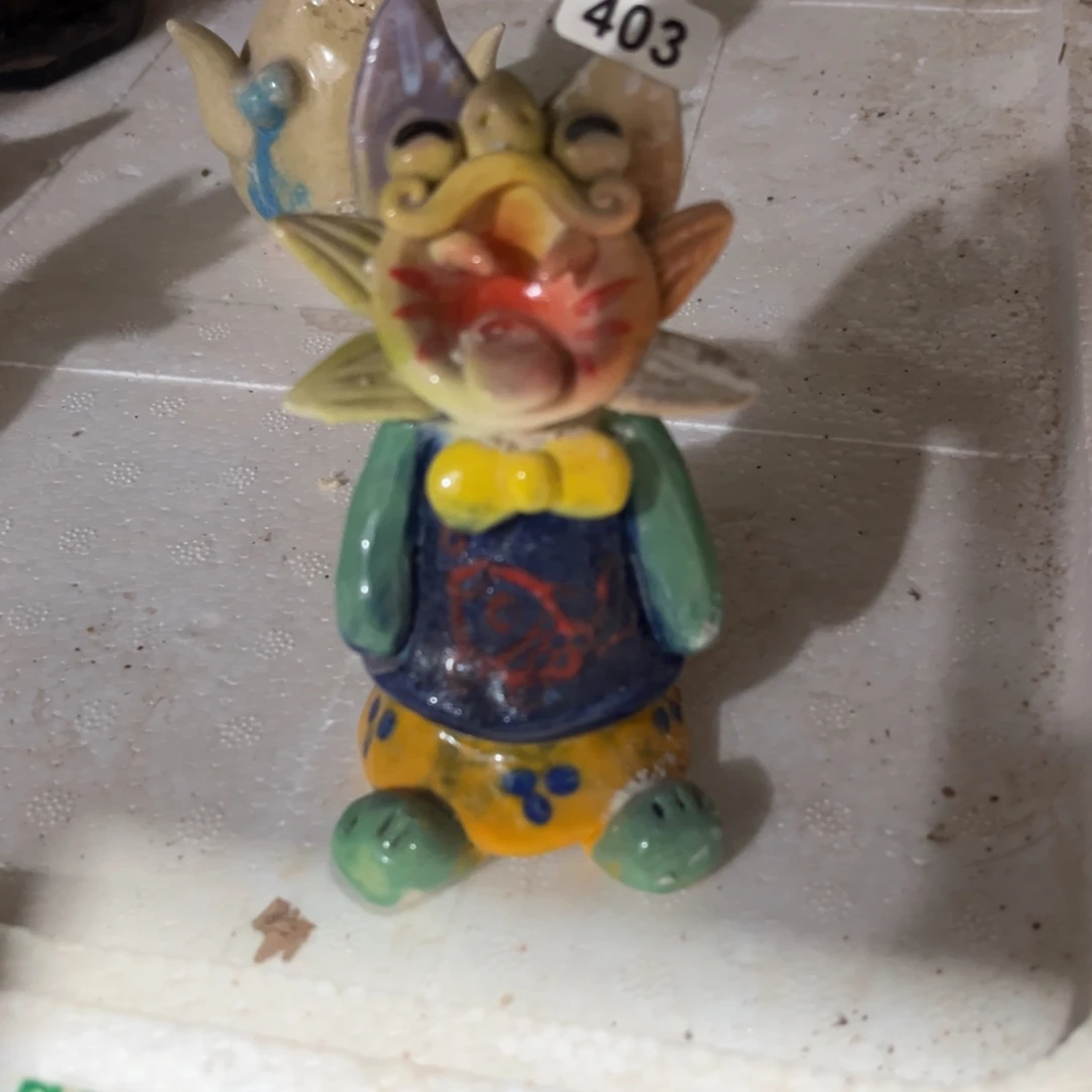 摆件纯手工抽象陶瓷摆件微瑕403