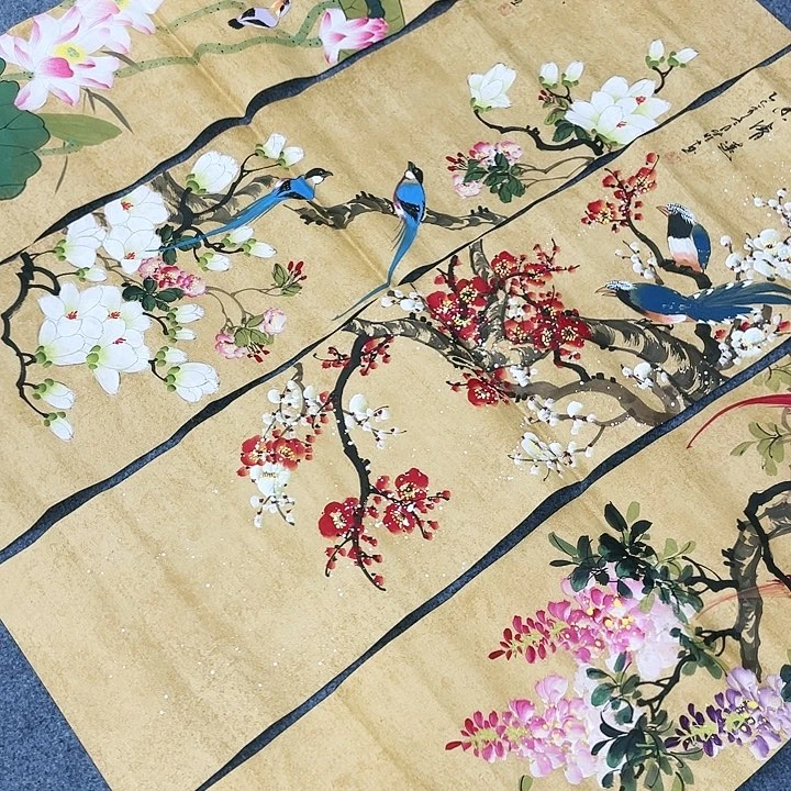 国画纯手绘国画作品鉴赏