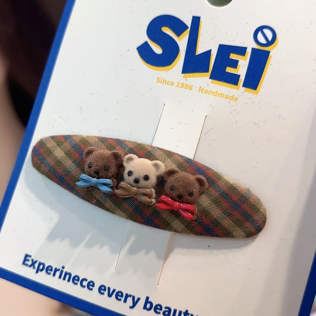 非金属布艺111发夹