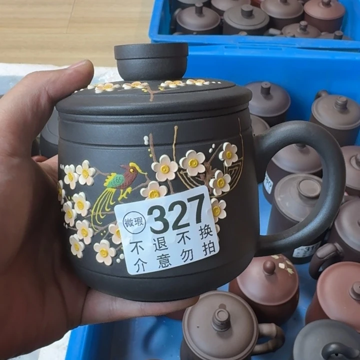 紫砂茶壶宜兴紫砂微瑕327