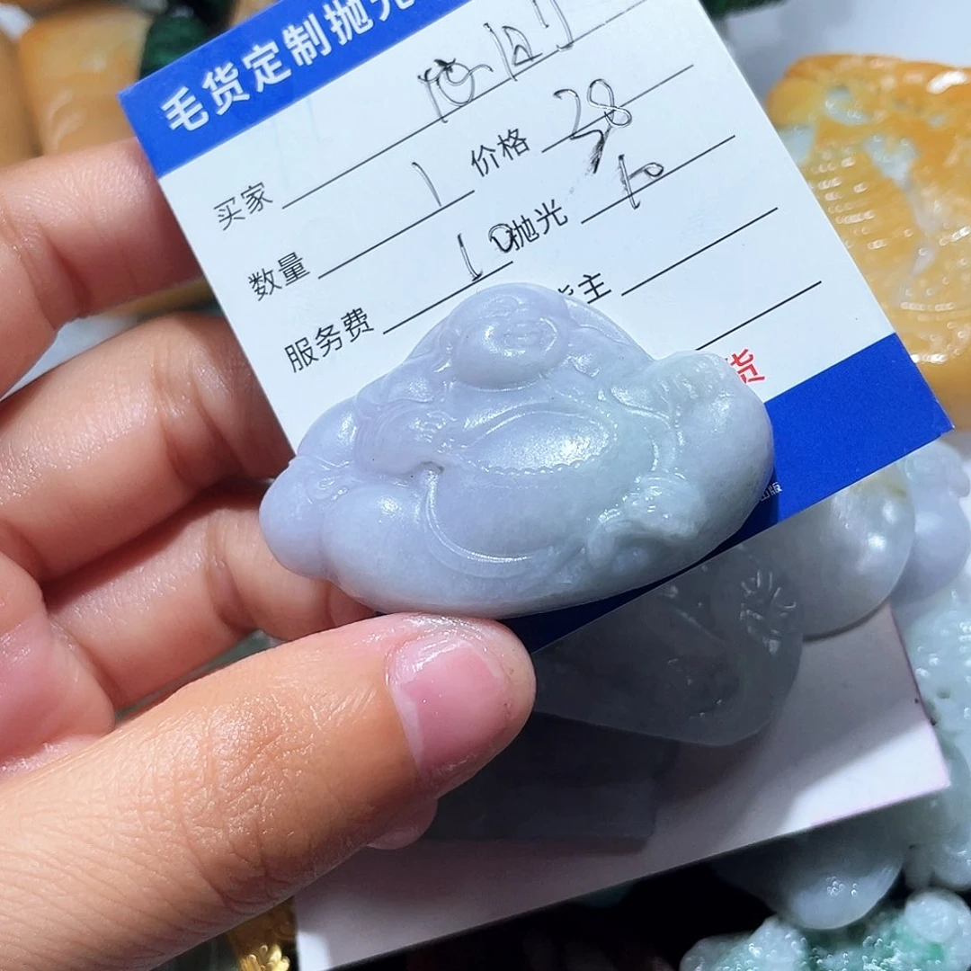 心***则定制翡翠未镶嵌在