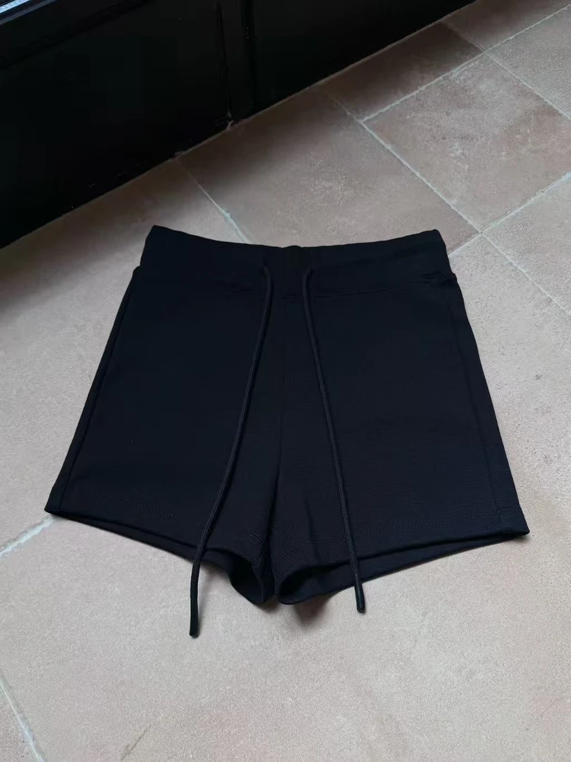 巨百搭针织运动短裤女款