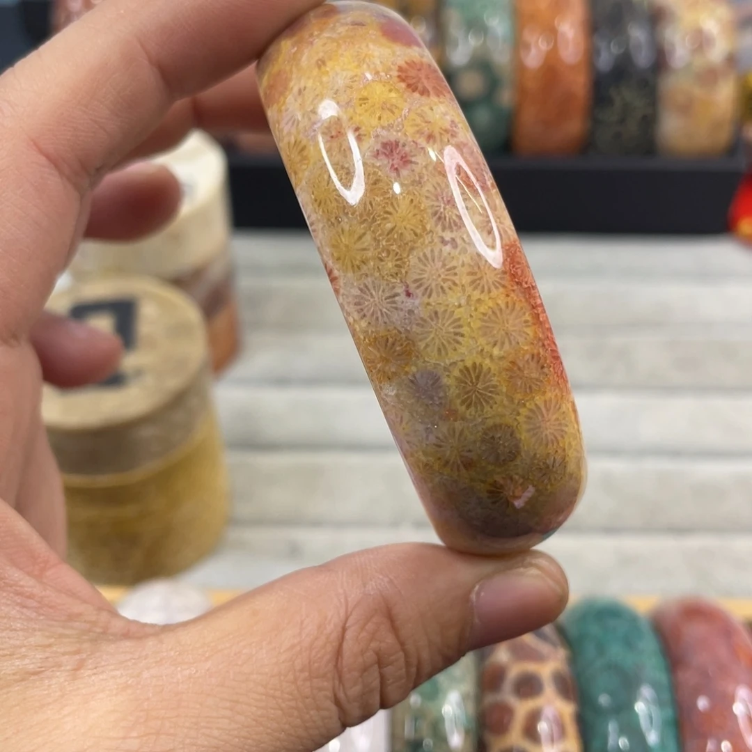 银S925镀金镶嵌手镯硅化玉