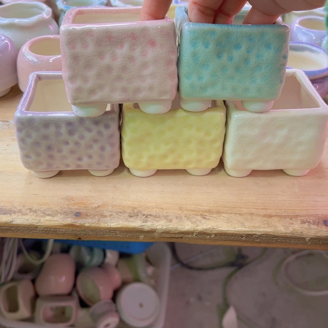 陶瓷花盆当场凑满12包邮