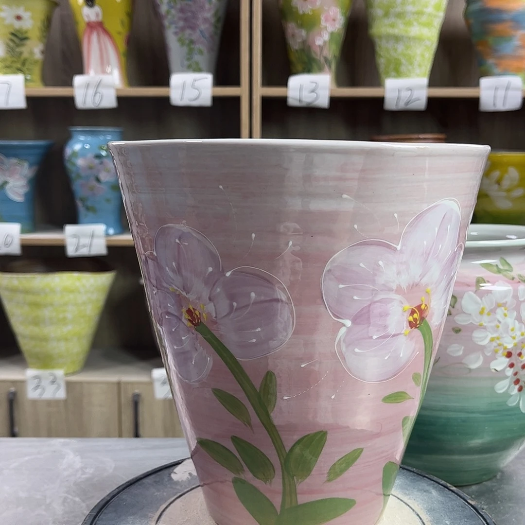 景德镇陶瓷花盆花盆