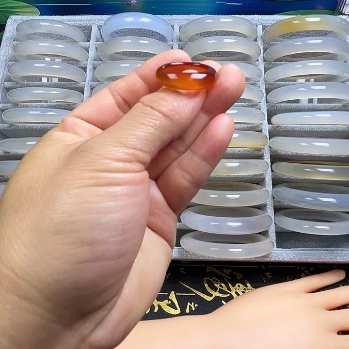 玛瑙/玉髓合金戒指