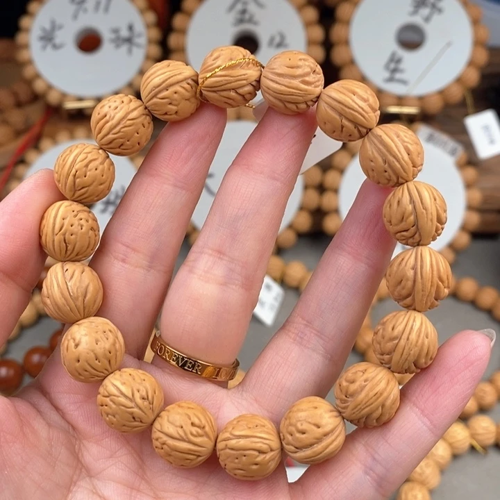 桃核手串盘锦13.5……