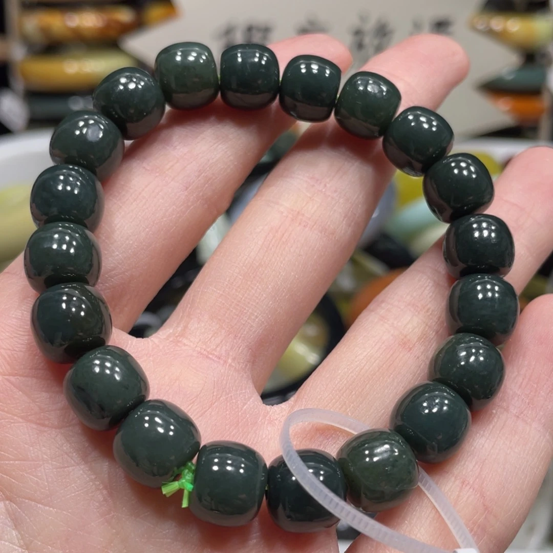 和田玉手串未镶嵌