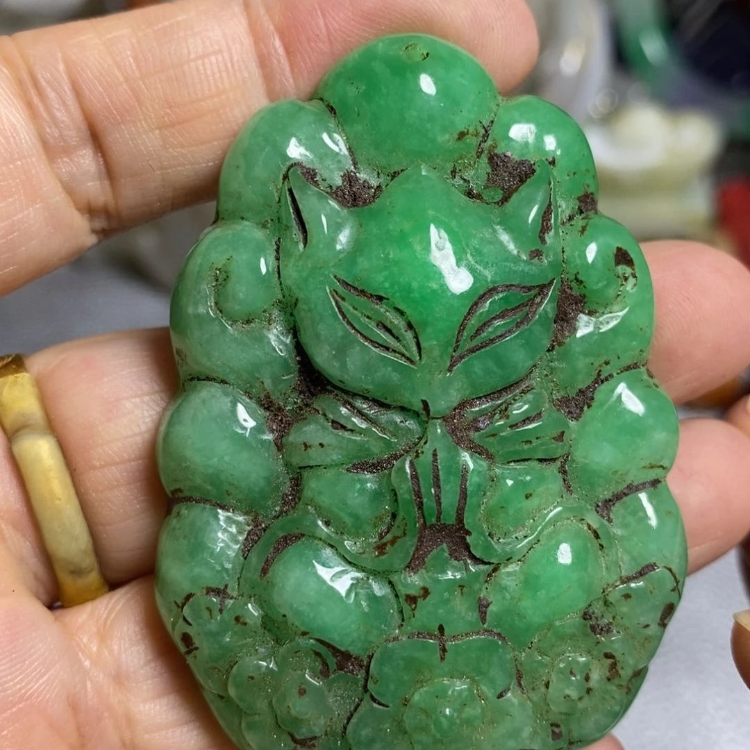 滴血莲花菩提吊坠