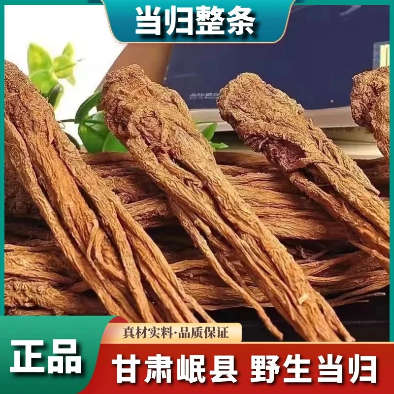 甘肃岷县当归新货当归100g-500g干货包邮正宗无硫当归煲汤料精选