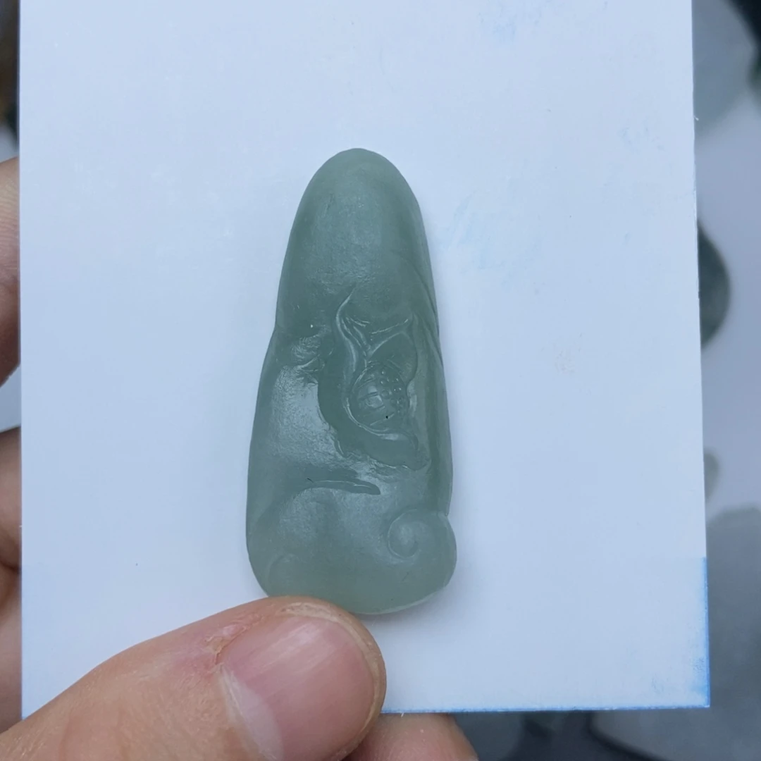 未镶嵌定制翡翠莲花