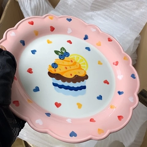 盘陶瓷制品满25拼单发货默认微瑕