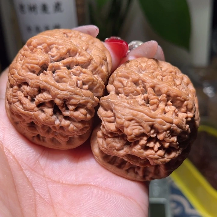 桃核把件            47