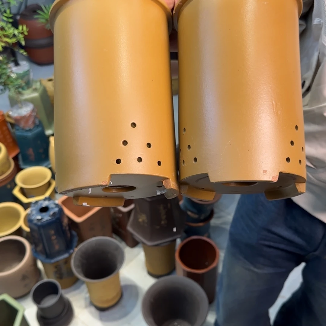 紫砂花盆口径15.18口径