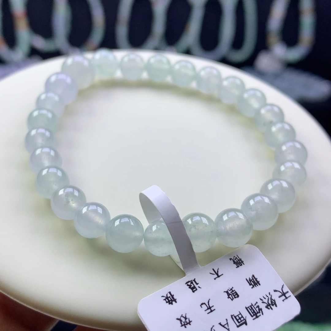 未镶嵌手串翡翠卡