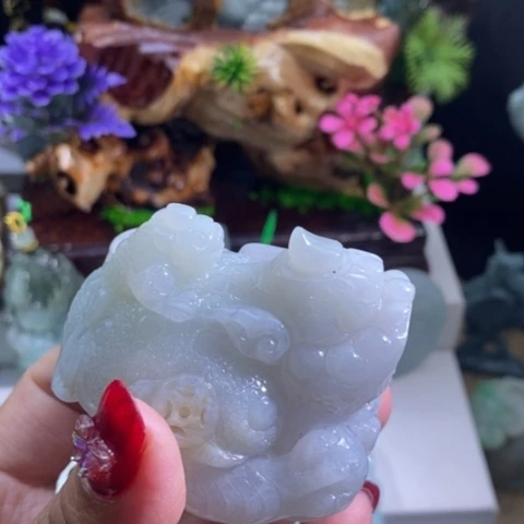 【闪购商品】颈饰未镶嵌翡翠金蟾