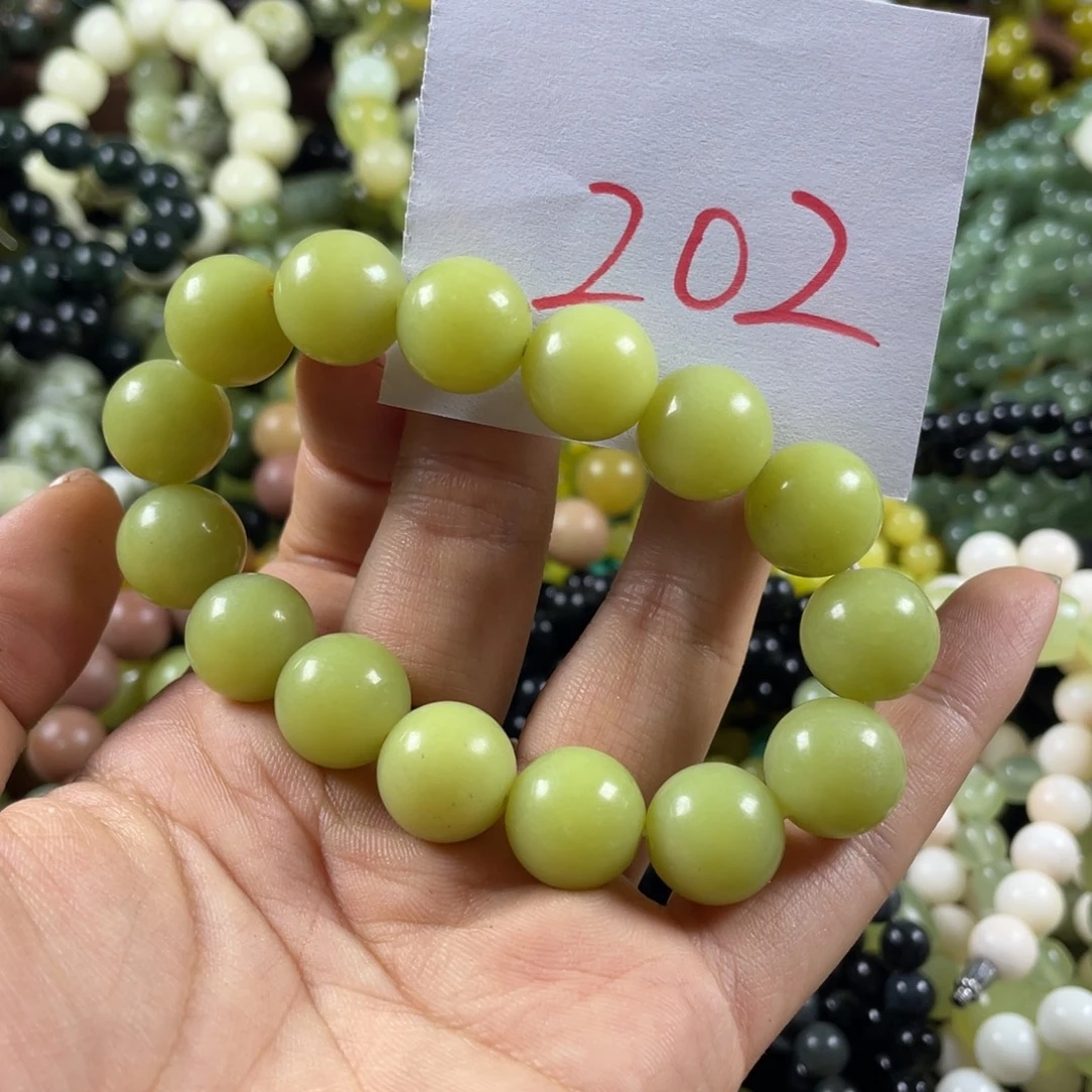 未镶嵌蛇纹石玉手串