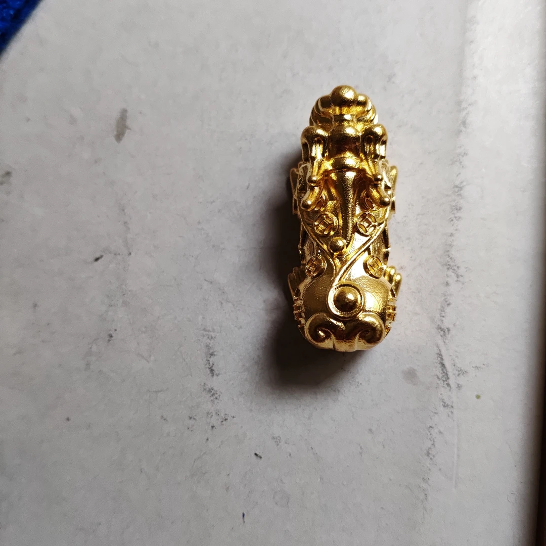 金元宝足金999貔貅珠子首饰