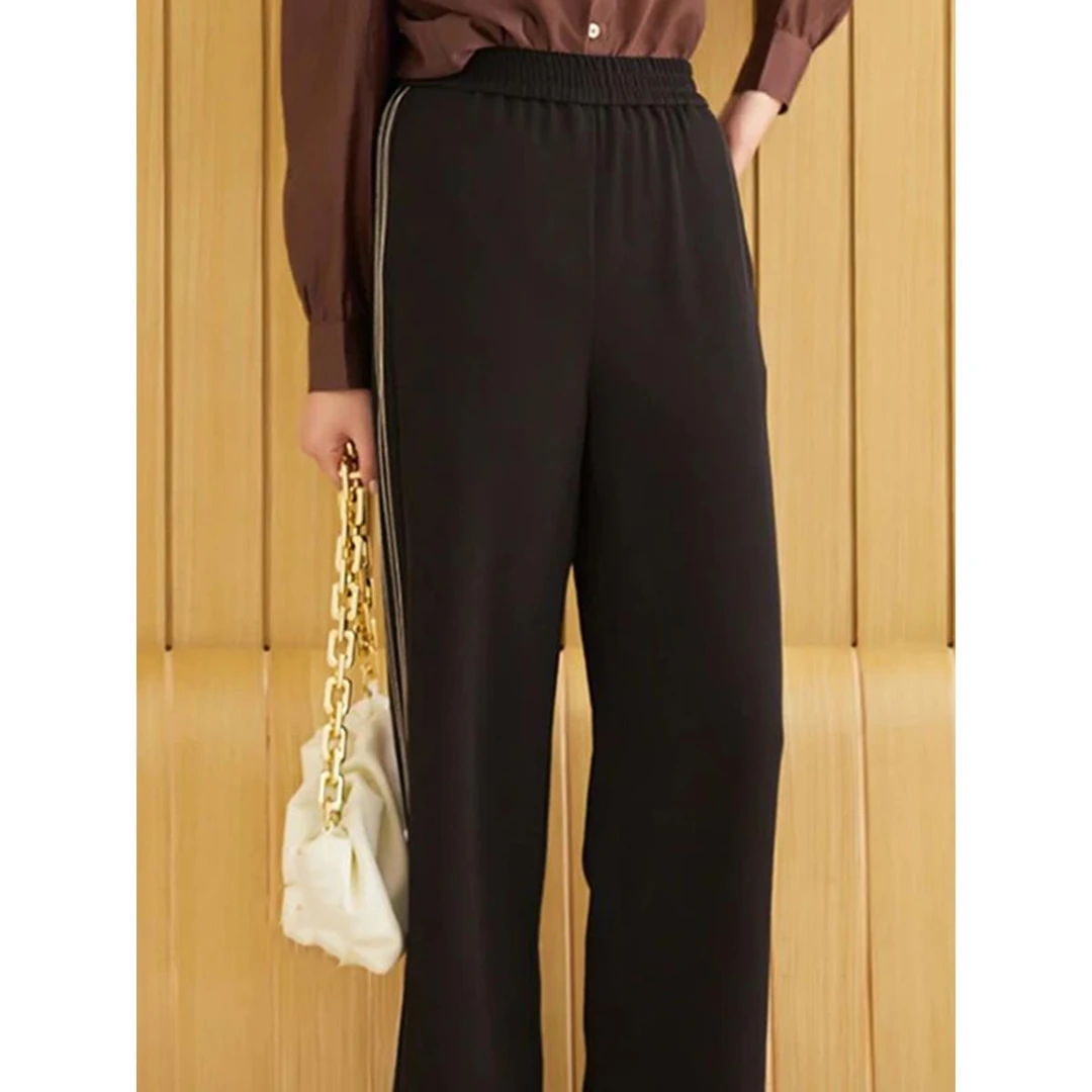 12782【木系列】运动宽松阔腿休闲裤21335807K6-1