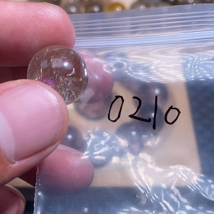 超***丽未镶嵌手链发晶天然水晶手串