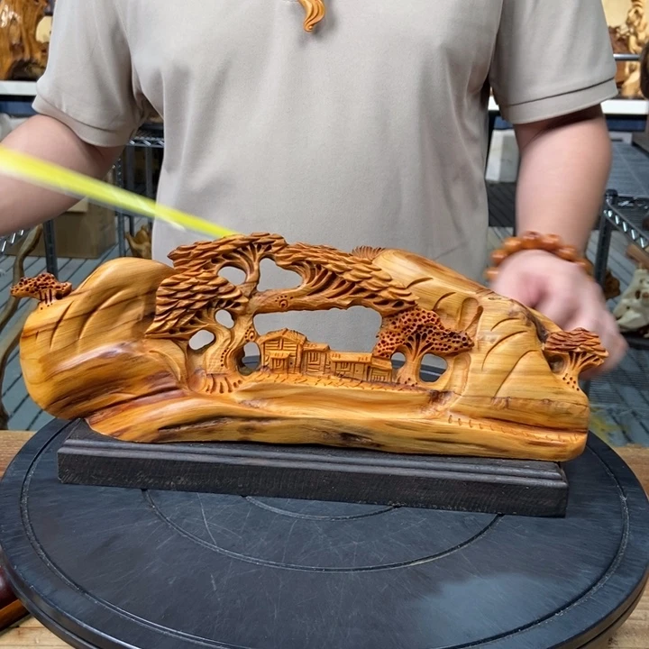 柏木（崖柏）山水倒流香送两盒香