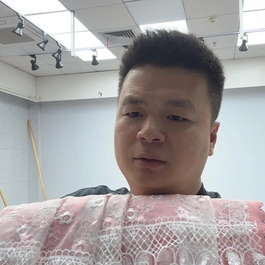 6米对开改打孔粉色绣花