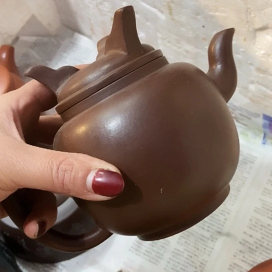 全手工制作宜兴紫砂壶