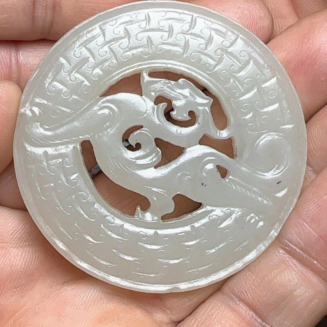 和田玉挂件未镶嵌金**苑