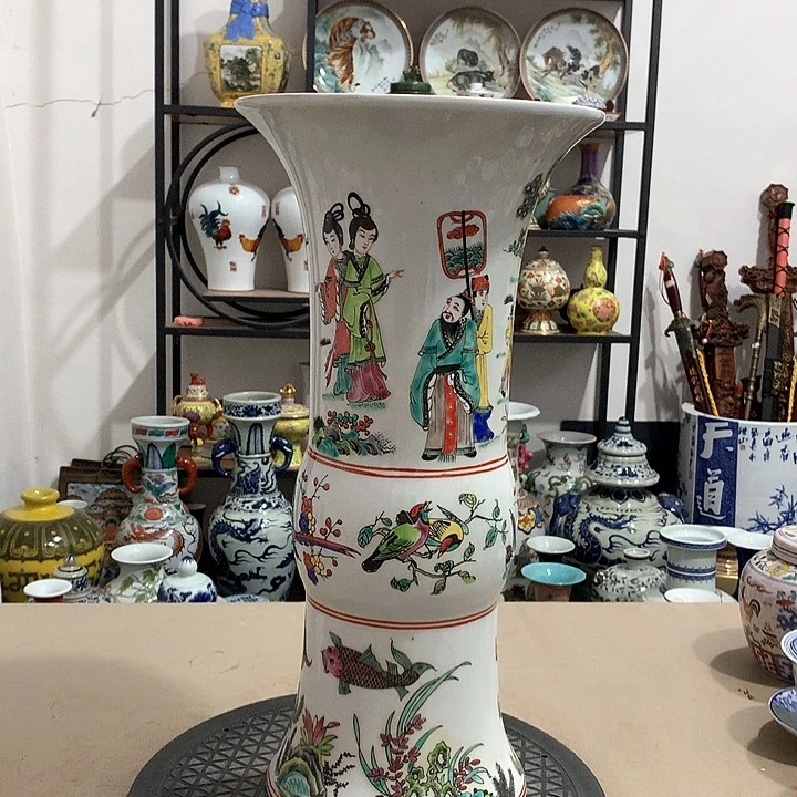 陶摆件博古架陶瓷摆件