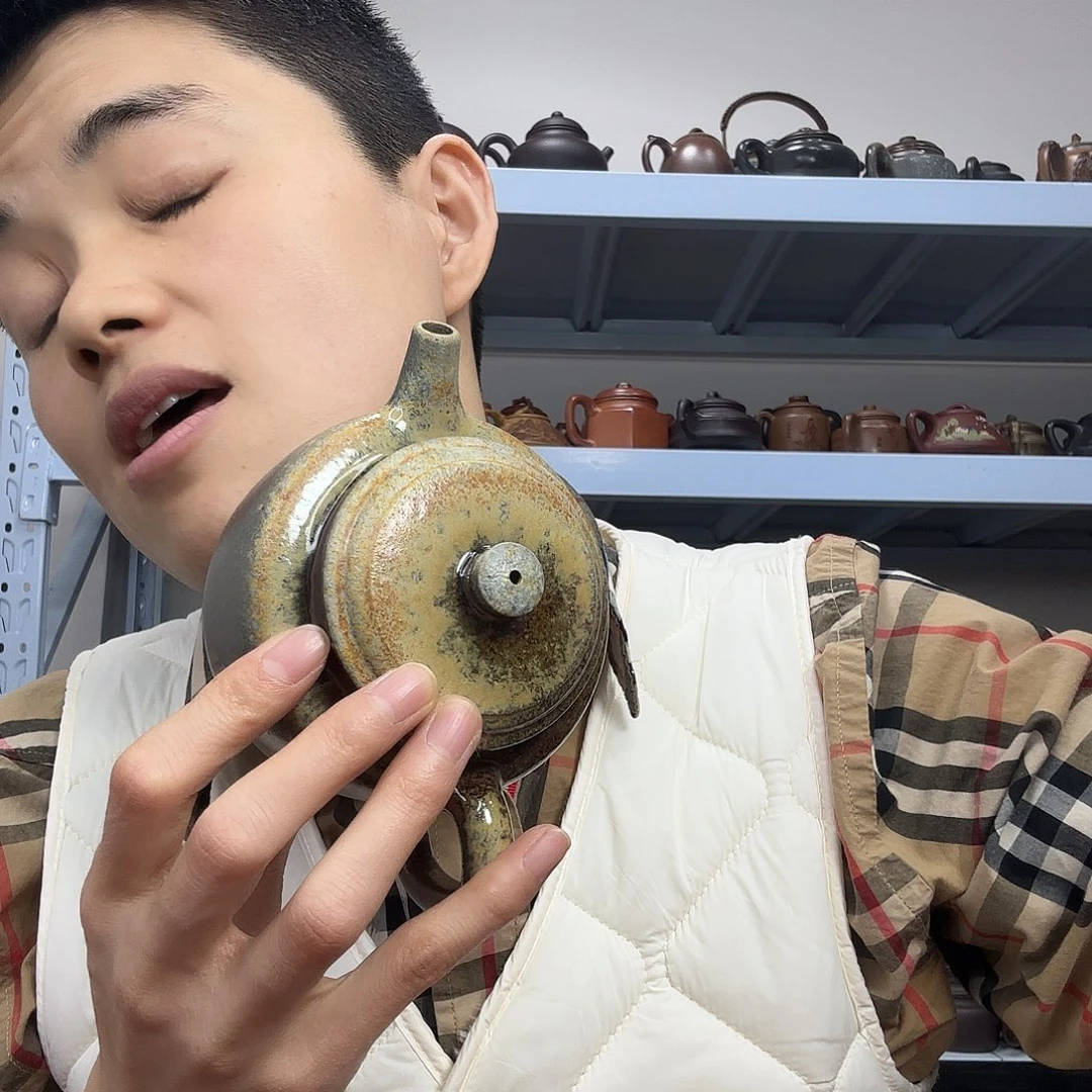 茶壶紫砂民间手艺人全手工制作