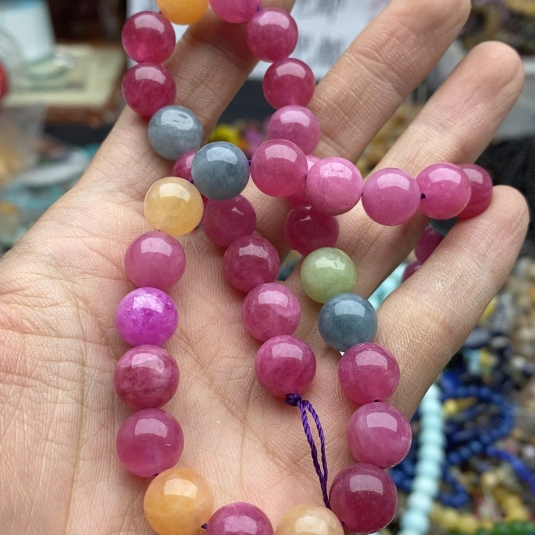 玛瑙/玉髓未镶嵌珠宝半成品一条B145