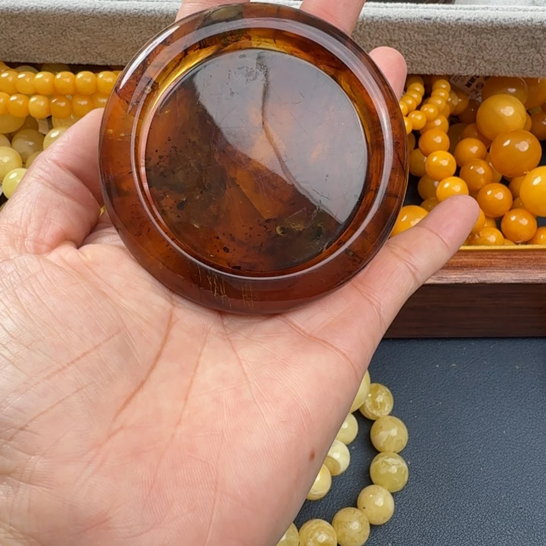 琥珀未镶嵌珠宝奇石