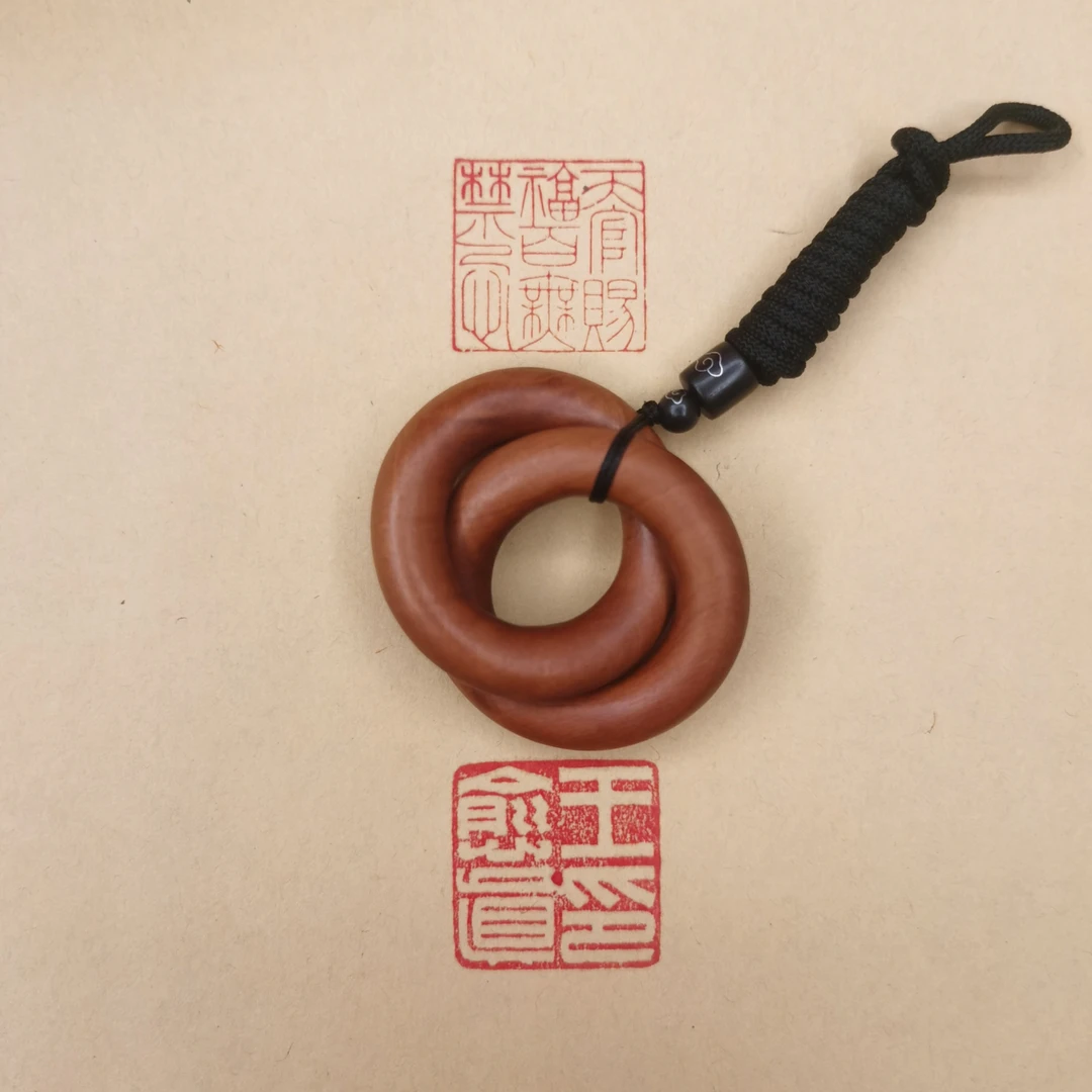 《静玄司》出品〉雷击枣木/小乾坤圈吊坠